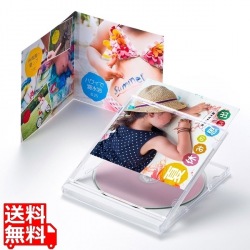 フォト光沢CD・DVDケースカード(見開き) 写真1