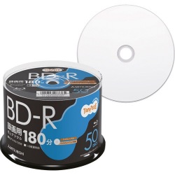 三菱ケミカル VBR130RP50T 録画用BD-R 130分 1-6倍速 スピンドルケース入50枚パック 写真1