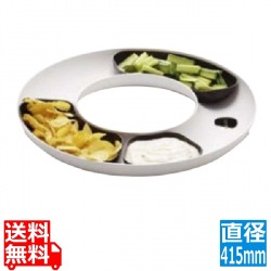 メニュー 丸リング皿セット ホワイト 4726909 写真1