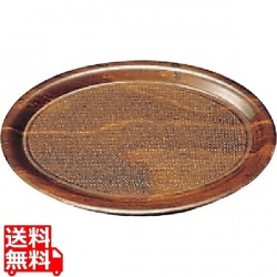 ノンスリップウッドトレイ 小判 PH557046 写真1