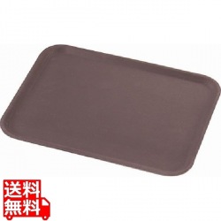 角型ノンスリップコーフトレーCO3253ブラウン(D02) 写真1