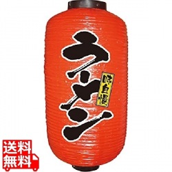 ビニール提灯 9号 長型No.9076 ラーメン 写真1