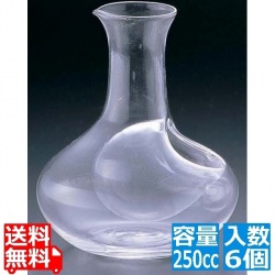 冷酒ボトル・250cc (6ヶ入) TR-BT 写真1