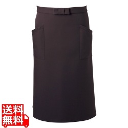 アンクル加工ソムリエ前掛 AN-1855(ブラウン) 写真1