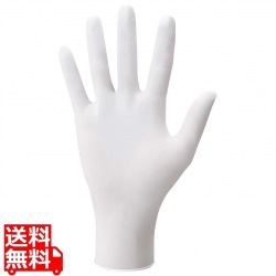 ショーワ ニトリル手袋 ニトリスト・ホワイト No884(100枚入)SS 写真1