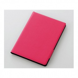 タブレット汎用スライドケース/イタリアンソフトレザー/7.0-8.4インチ/ピンク 写真1
