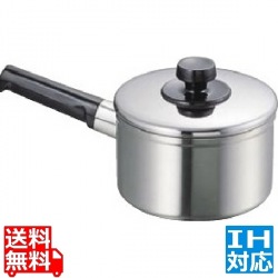 19-0 コルチナ ソースパン 16cm 業務用 ※ IH対応 IH (100V/200V)とガス火対応 写真1