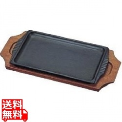 トキワ ステーキ皿 308 角型 小 24cm 業務用 写真1