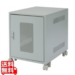サンワサプライ 省スペース19インチボックス(6U) ハブやルーターを省スペースに設置 CP-027K【大型商品の為時間指定不可】 写真1