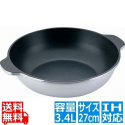 TKG アルミIH味めぐり(フッ素樹脂) 27cm 写真1