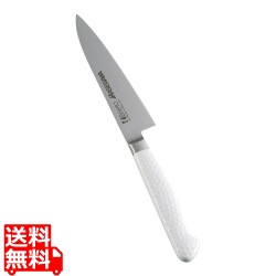 抗菌カラー庖丁 ペティーナイフ 12cm MPK-120 ホワイト 写真1