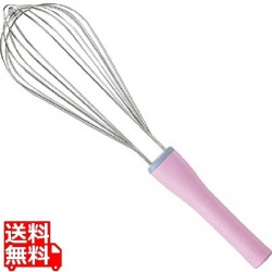 抗菌泡立て II ライン(8本線)AG-35-8 350mm ピンク 写真1