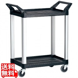 トラスト Hi5ユーティリティーカートS2段 4010 ブラック 写真1