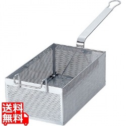 エコクリーン パンチングポテトフライヤー L UK18-8 業務用 写真1