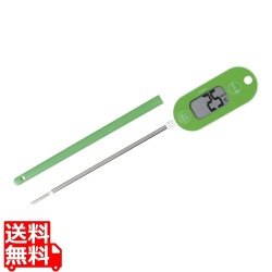 防水中心温度計 O-280 グリーン 写真1