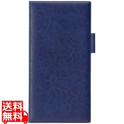 えいむ ペン差し付きロング伝票ホルダー(ニツ折り)ブルー LBH-10 写真1