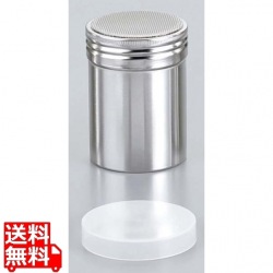 18-8 パウダー缶(アクリル蓋付)小 直径55×80 写真1