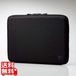 パソコンケース/15.6インチ/360度保護/表面撥水加工/ダブルファスナー仕様/ブラック 写真1