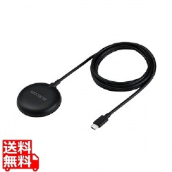 マグネットQi2規格対応ワイヤレス充電器/15W/ブラック 写真1