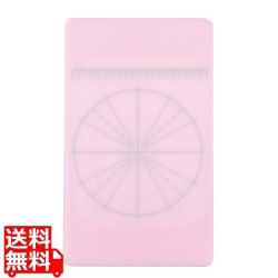 調理用目盛り入りまな板 長方形 M ピンク 350×210 写真1