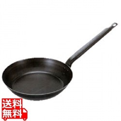 SS鉄底厚 フライパン26cm | IH ガス 鉄 厚板 写真1