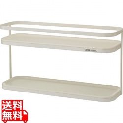 15586-7 リベラリスタ ラック ワイド ホワイト 写真1