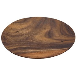 アカシア ラウンドプレート 30cm 写真1