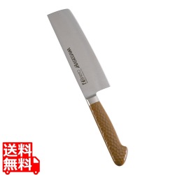 抗菌カラー庖丁 菜切 16cm MNK-160 ブラウン 写真1