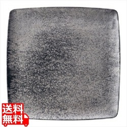 崇雪 正角皿 シルバー 21.5cm 写真1