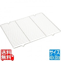 EBM 18-8 ケーキクーラー角型足付 小 400×300 写真1