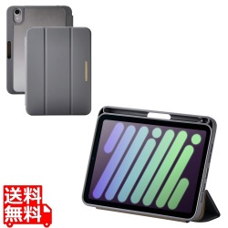 iPad mini(A17 Pro) フラップケース 薄型軽量 CHIC STYLE スリープ対応 写真1