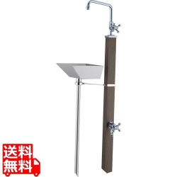 ガーデンシンク カーサII 2口 左右仕様 ブラック 写真1