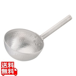 アルミ製打出しひしゃく ’直径18cm×柄長18cm 写真1