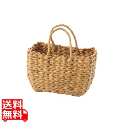 樹脂ウォーターヒヤシンス手提げバッグ キャラメル 写真1