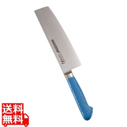 抗菌カラー庖丁 菜切 18cm MNK-180 マリンブルー 写真1