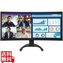液晶ディスプレイ 34.1型/3440×1440/HDMI×2、DisplayPort、USB Type-C/ブラック/スピーカー：あり 写真1