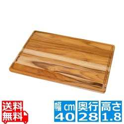 トラモンティーナ アドバンス 抗菌木製カッティングボード リバーシブル L 13456/051 写真1