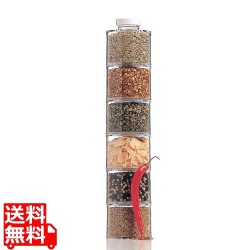 スタッキング アクリルスパイスボトル(6個セット)ST-606 写真1
