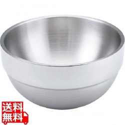 ステンレス 2重サラダボール 丸 46669 9.6L 写真1
