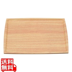 木目調ABSトレー(長角盆)薄木目 NS M44-356 写真1