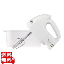 ドリテック ハンドミキサー HM-711WT 写真1