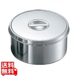 EBM 18-8 丸型 調味料入(つまみ付)12cm 写真1