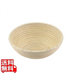 籐製 発酵ねかしカゴ 丸型 VC-1-M 内寸直径205 写真1