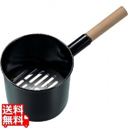 木柄鉄ジャンボ火起し(鉄目皿付) 小 18cm 写真1