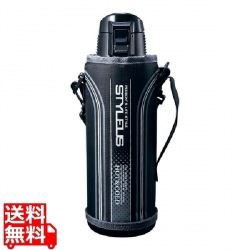 真空二重スポーツマグ1lブラック 写真1