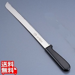 V-EAGLE黒P柄パン切ナイフ VE100-10Pモリブデン鋼 写真1