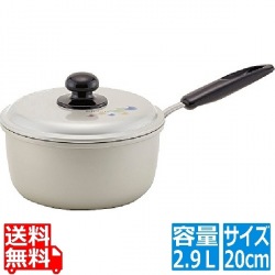 アルマイト エシャロット 片手鍋 20cm ※ ガス火専用 写真1