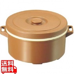 プラスチック 保温食缶 みそ汁用 DF-M2 小 D/B 写真1