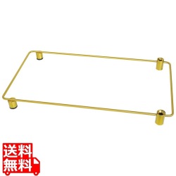 モゴゴ サービスカート用 トップボーダー ブラスメッキ S-SCM-BR-01-02 写真1