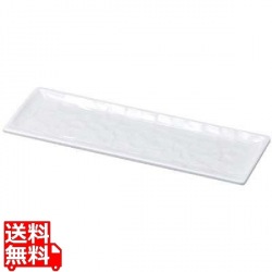 ニューホワイト 長角カンナ目皿 29cm 写真1